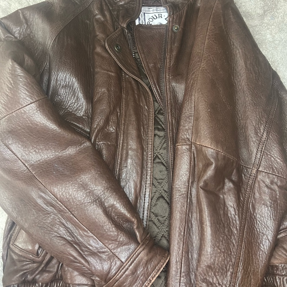 Leather jacket! Good condition